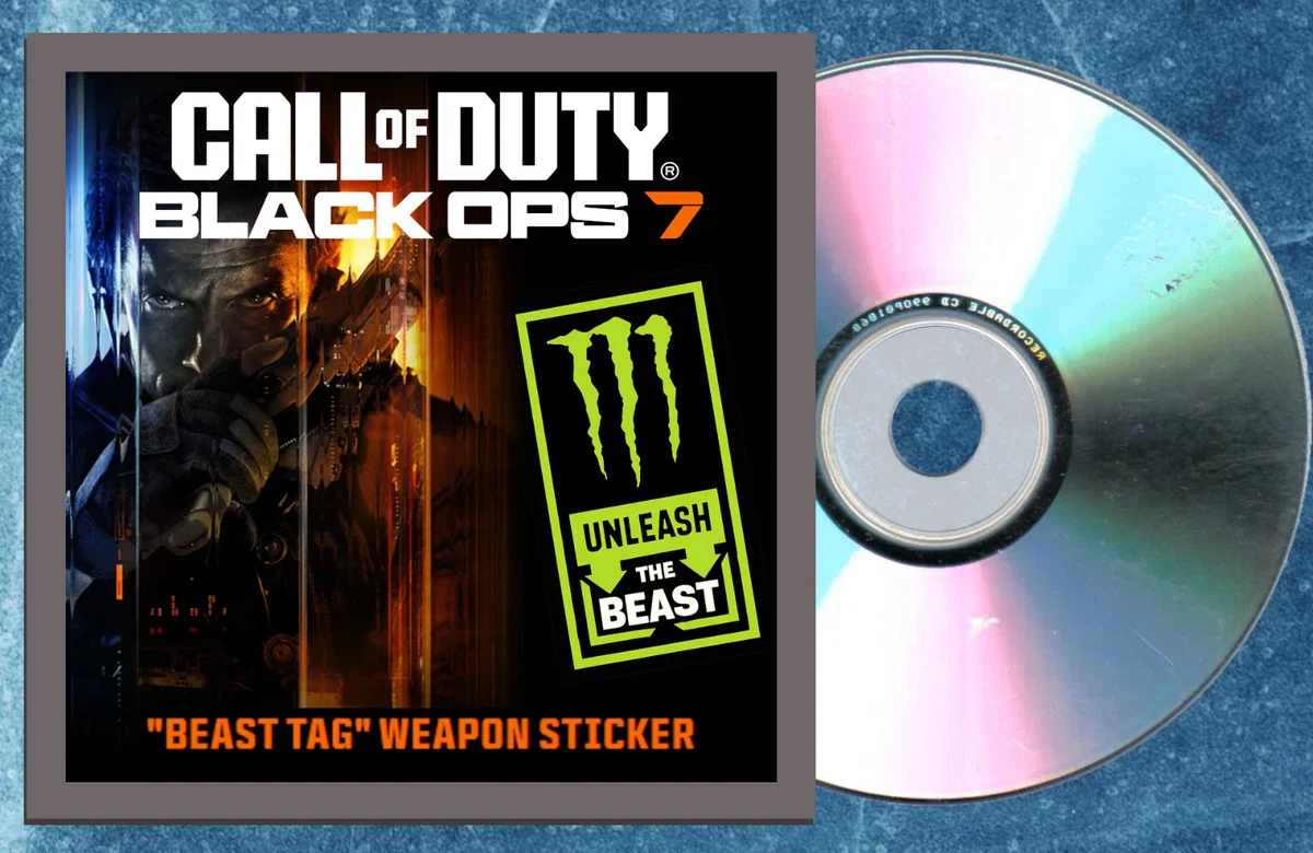 Beast Tag Monster Energy Weapon Sticker